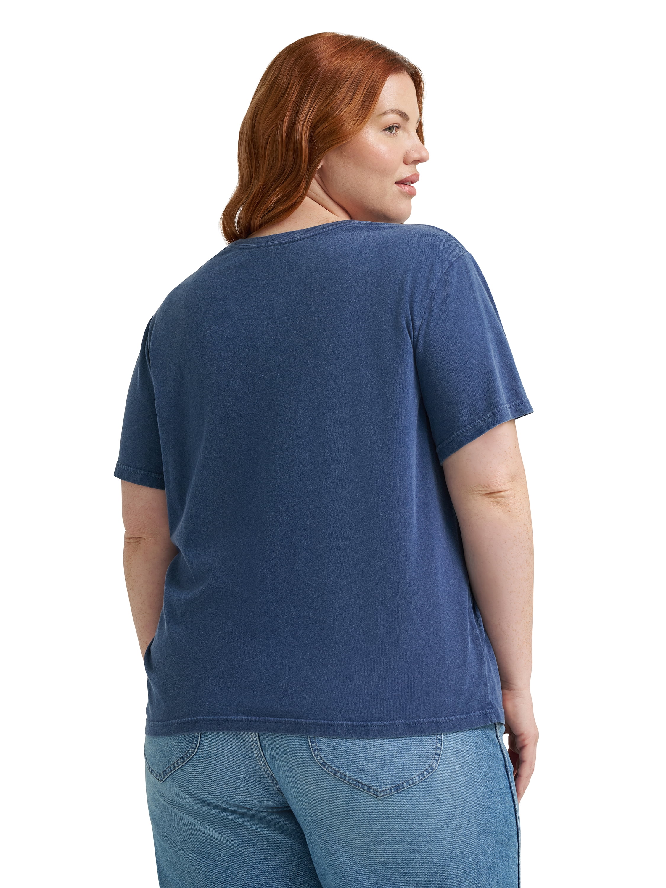 Lee® Women's Plus Short Sleeve Grateful Dead Graphic Band Tee