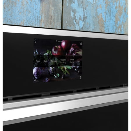 Monogram - 30" Built-In Single Electric Convection Wall Oven - Stainless steel