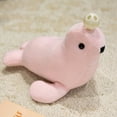 thumbnail image 5 of Sea Lion Stuffed Animal Soft Sleep Companion Doll-Cute Marine Animal Plush Toy Baby Party Birthday Gift for Home Decor, 5 of 5