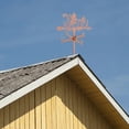 thumbnail image 7 of Plant Weather Vane for Roof Mount Vintage Fern Plant Metal Weathervane Wind Direction Indicator Wind Vanes Signs, 7 of 7