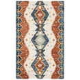 thumbnail image 4 of SAFAVIEH Aspen Pemala Abstract Geometric Wool Area Rug, Ivory/Blue, 5' x 8', 4 of 10