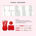 thumbnail image 4 of Xnihocha Girls Sleeveless Gymnastics Leotards Training Bodysuits Sparkle Rhinestones Jumpsuits with Waist Short Red 10, 4 of 4