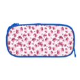 thumbnail image 5 of Uemuo Lilies Flowers Printed Pencil Pen Case, Portable Pencil Pouch with Zipper, Compact Stationery Bag Makeup Bag, Pencil Bag for Home Office, 5 of 9