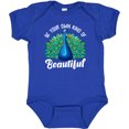 thumbnail image 3 of Inktastic Peacock Girls Baby Bodysuit, 3 of 5