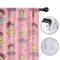 thumbnail image 4 of Blackout Kids Curtains,Ballet Princess Pattern Childrens Insulated Curtains Set Of 2,Bedroom Essentials,Toddler Room Decor 42"x63", 4 of 5