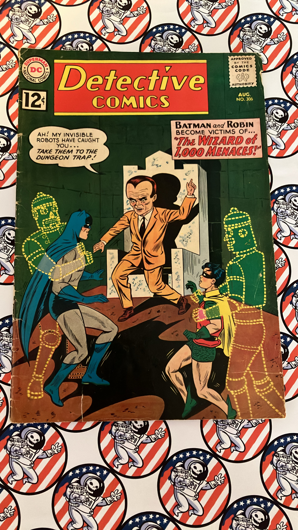 Cover of Detective Comics #306