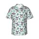 thumbnail image 1 of Balery Bears and Tropical Leaves Camisas hawaianas de manga corta para hombre, camisas playeras de corte holgado, camisas de vacaciones con botones,XX-Large, 1 of 7