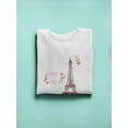 thumbnail image 3 of Summer In Paris Sweatshirt Women -Image by Shutterstock, Female Small, 3 of 4