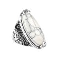 thumbnail image 2 of Girl Alloy Fashion Bohemia Ethnic Alloy Decorative Style Ring Personalized Decoration Rings Jewelry Portable Dressing Up Accessory for White, 2 of 6