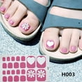 thumbnail image 3 of Pegatinas Para Uñas De Los Pies, Sandalias De Verano, Pegatinas Extraíbles Para Esmalte De Uñas De Los Pies, Envolturas Para Uñas De Los Pies, Calcomanías Para Uñas Diy Guardurnaity CE008891-04, 3 of 6