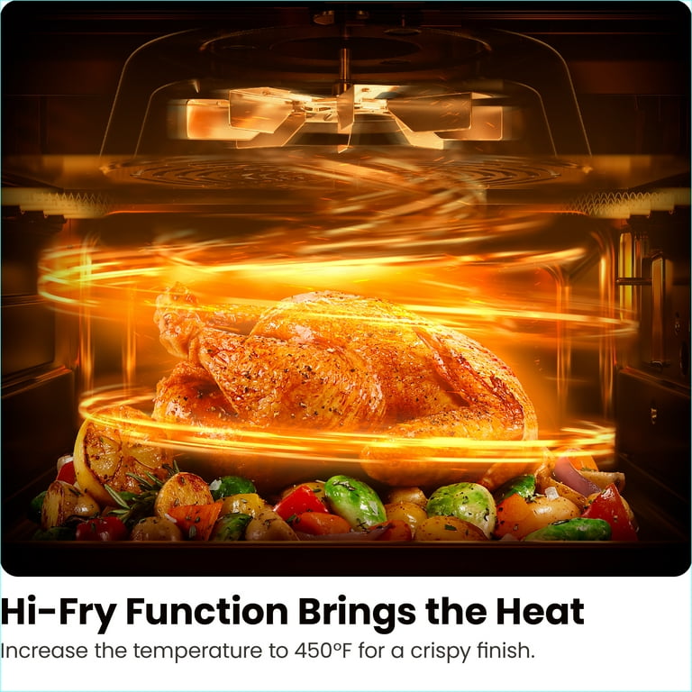 Chefman Multifunctional Digital Air Fryer+ Rotisserie, Fry, Roast