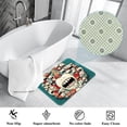 thumbnail image 3 of Tooth Polyester Non-Slip Outdoor Carpet Door Mat - Machine Washable Door Rugs, 3 of 6