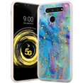 thumbnail image 2 of GSA Gold Flake Marble Candy Case for LG V50 ThinQ - Colorful Galaxy, 2 of 4