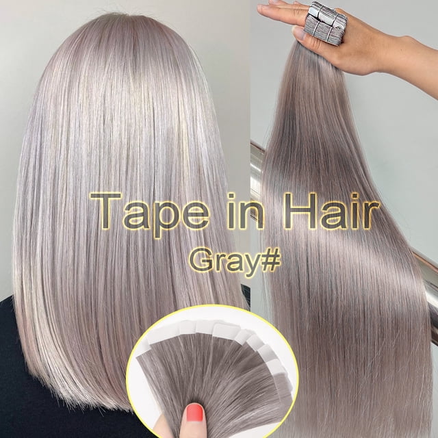 Typpkmm ExtensióN De Cabello Humano Ruso De Doble Dibujo Europeo