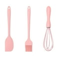 thumbnail image 1 of 3pcs Baking Tools Equipment Sets Egg Beater Whisk Scraper Spatula Oil Brush Hand Mixer, 1 of 3