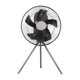thumbnail image 1 of Ventilador de camping con luz, recargable, función de temporización, potentes flujos de aire, portátil Gris, 1 of 9