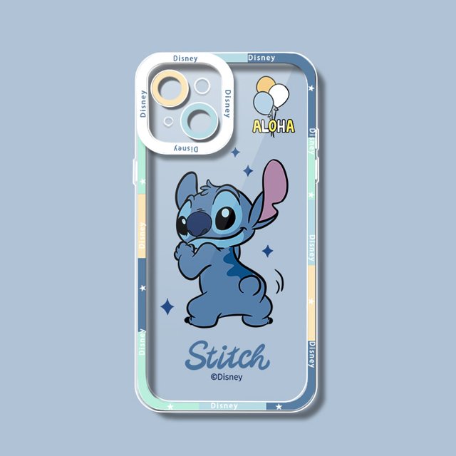 Funda de silicona suave con dibujo de Disney Stitch para Huawei P30 Lite P10 Plus P20 P30Lite P40 Lite P50 Pro Y9 Prime 2019, funda transparente para Huawei P40 Pro Gao Jinjia LED
