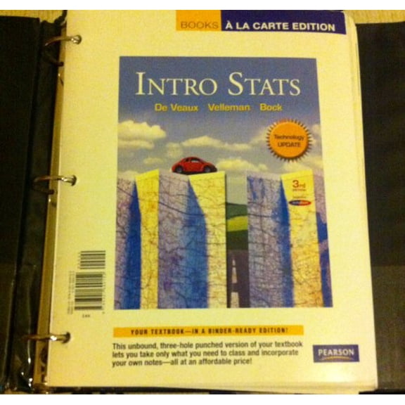 Pre-Owned Intro Stats: Technology Update, 9780321699152, 0321699157, Paperback, 3 edition