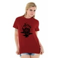 thumbnail image 3 of Diamond Bleeding Heart Compass Plus Size Crewneck Graphic Tee Shirt Brisco Brands 3X, 3 of 5