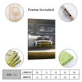 thumbnail image 2 of Auto de Carrera Cuadro decorativo colgante - Arte de pared - Póster enmarcado - Decoración de pared - Regalos para familia, amigos y aficionados 40*60 cm, 2 of 6