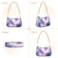 thumbnail image 2 of Womens Chain Shoulder Bag Starry Sky with Stars Classic Tote Handbags Fashion Clutch Hobo Purse with Zipper for Travel Casual, 2 of 7