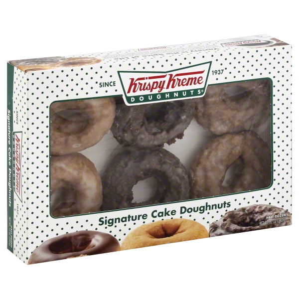 Krispy Kreme Doughnut Krispy Kreme Doughnuts 6 Ea Walmart Com