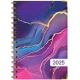thumbnail image 6 of Global Printed Products Hardcover 2025 Daily, Monthly & Weekly Planner 5.5"x8", Pink Purple Marble, 6 of 8