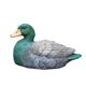 thumbnail image 1 of Estatua de pato, estatuilla de resina, escultura animal para jardín, balcón, 1 of 4