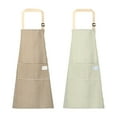 thumbnail image 2 of Kitchen Apron for Cooking- Mens and Womens,Household Kitchen Cotton Linen Fouling Apron Cute And Sleeveless Smock, Stain Work Clothes, Apron, 2 of 8
