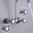 thumbnail image 4 of Hot And Cold Faucet Handles Easy Snap-in Knob Rotary Button Cap For Bathroom, 4 of 5
