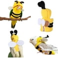 thumbnail image 2 of Dalrosia Pet Birds Costume Small Animals Clothes Birds Cosplay Outfit Bee Shaped Hoodies for Parrots African Greys Parakeet Cockatiel Sun Conure Finch Budgie, 2 of 5