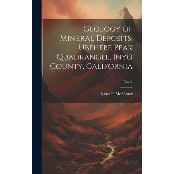 Geology of Mineral Deposits, Ubehebe Peak Quadrangle, Inyo County, California; No.42, (Hardcover)