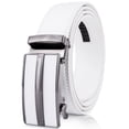 thumbnail image 1 of Microfiber Leather Mens Ratchet Belt Belts For Men Adjustable Automatic Buckle, 1 of 5