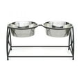 thumbnail image 1 of Pet Store Pros RDB7L Raised Double Butterfly Diner- 3 Qt., 1 of 1