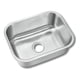 thumbnail image 1 of Fregadero Tarja Submontar Tina Sencilla Acero Inox Cal 22, 1 of 2