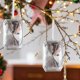 thumbnail image 1 of Ireezec Christmas Tree Ornaments Plastic Gemstone Pendant Decorations for Holiday Party Wedding Valentines Day Festive Shimmering Hanging Ball Decor, 1 of 6
