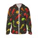 thumbnail image 1 of Fotbe Chili2 Chaqueta con Protección Solar UPF 50+ para Hombre y Mujer, Camisa con Capucha y Bolsillos-Small, 1 of 7
