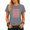 2-Grey, variant on GIFFIMY Women's Bohemian Celestial Graphic V-Neck Short Sleeve T-Shirt Purple Standard Fit Everyday Top