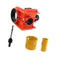 thumbnail image 4 of Kit de instalación de cerradura de puerta Sierra de agujeros para cerraduras redondas y juegos de cerraduras Resistente para Naranja, 4 of 9