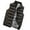 Coffee, variant on Jakets for Men Men Autumn Winter Coat Padded Cotton Vest Warm Hooded Thick Vest Tops Jacket