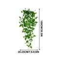 thumbnail image 3 of Fake Hanging Plants 40" Fake Ivy Vine Artificial Ivy Leaves for Wedding Wall House Room Patio Indoor Outdoor Home Office Farmhouse Decor (No Baskets), 3 of 7