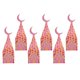 thumbnail image 4 of 6 Uds Eid Ramadán Caja De Dulces Musulmán Islámico Para Adornos De Fiesta De Ramadán Musulmán Rosa, 4 of 8