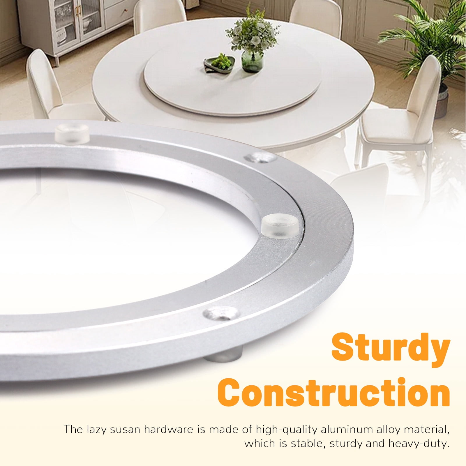 Sekonow 14in Lazy Susan Hardware, Heavy Duty Aluminium Alloy