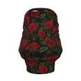 thumbnail image 2 of Haiem Rose Baby Nursing Cover & Nursing Poncho - Multi Use Cover for Baby Car Seat Canopy, Stroller Cover, 360°Full Privacy Breastfeeding Coverage, 2 of 9