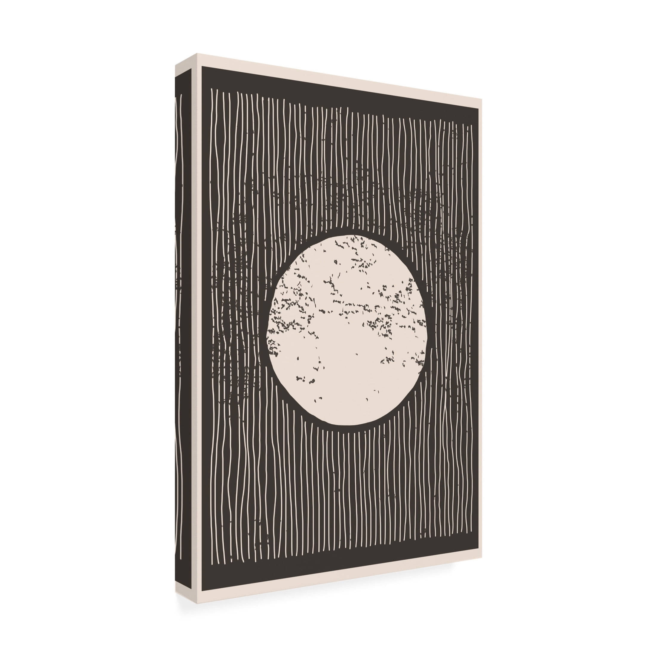 Trademark Fine Art jay stanley Minimal Moon Canvas Wall Art