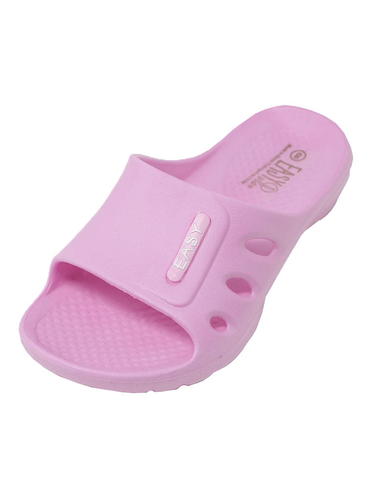 Womens Massage Slides Shower Sandals Poolside Slip On Cushion House