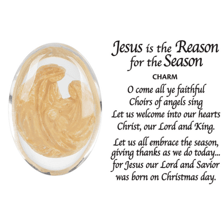 Jesus is The Reason for the Season - Pocket Charm