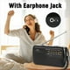 thumbnail image 3 of Radio Portátil de Bolsillo FM AM con Conector para Auriculares, Ideal para Emergencias, Huracanes, Correr, Caminar, Ir A Casa, Color Plateado., 3 of 5