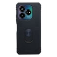 thumbnail image 1 of Funda Uso Rudo Con Anillo Magnético Para ZTE Axion 60 Lite Negro Más 2 Micas De Cristal, 1 of 5