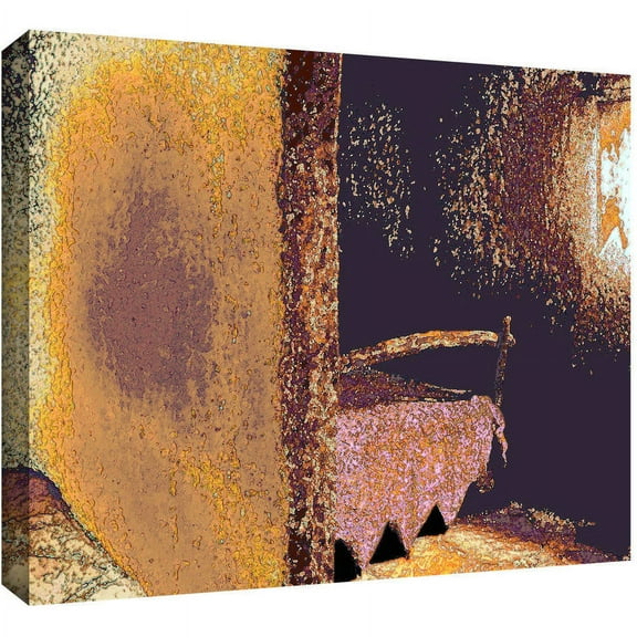 Dean Uhlinger "Fred And Wilmas Bedroom" Gallery-Wrapped Canvas